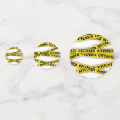 Confettis Je suis offensé que la police ne croise pas (Devant)