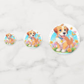 Confettis Joli chiot (Devant)