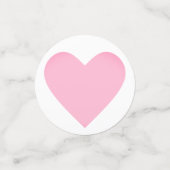 Confettis Joli ours panda sur fond rose (Petit recto)