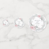 Confettis Joli rose Roses Mariage de couronne (Devant)