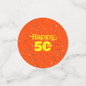 CONFETTIS JOLIE ORANGE (Petit recto)
