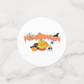 Confettis Jolies décorations d'Halloween (Petit recto)
