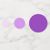 Confettis Jolies fleurs violettes (Devant)