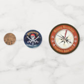 Confettis Jolly roger d'anniversaire Pirate (Derrière)