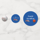 Confettis Jouets pour garçons personnalisés (Devant)