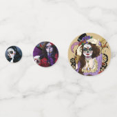 Confettis Jour des crânes de sucre morts (Devant)