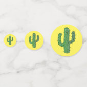 Confettis Jour des morts heureux Cactus Patterned (Derrière)