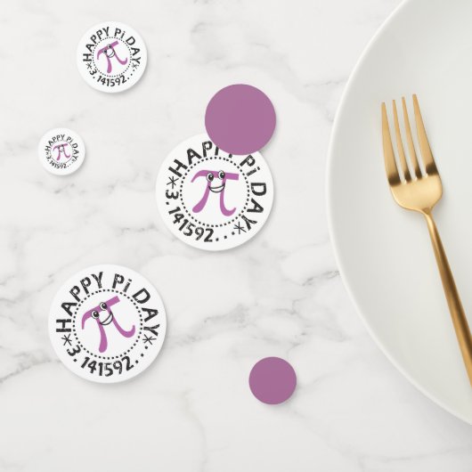 Confettis Jour Pi Joyeux © Fournitures de fête (Groupe)