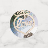 Confettis Joy Love Hope Peace Faith (Petit recto)