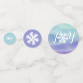 Confettis Joy Snowflake (Derrière)