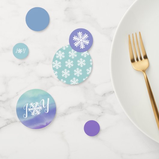 Confettis Joy Snowflake (Groupe)