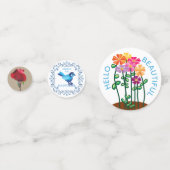 Confettis Joyeuse fête de la Fête des mères (Derrière)