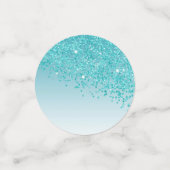 Confettis Joyeux 80e anniversaire chic Parties scintillant b (Petit recto)