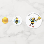 Confettis Joyeux Anniversaire Chère Bumblebee (Devant)