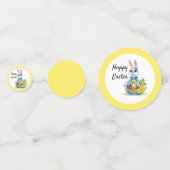 Confettis Joyeux Lapin De Pâques (Devant)