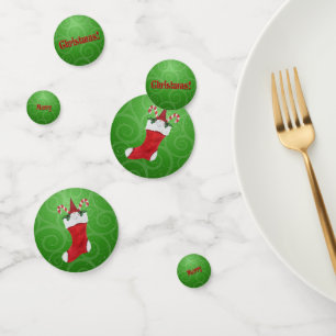 Confettis Joyeux Noël Gnome dans Stocker des torrents verts