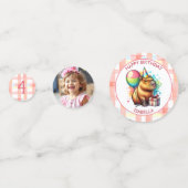 Confettis La fête d'anniversaire de la fille de Capybara (Devant)