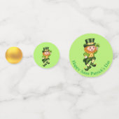 Confettis La Saint-Patrick Mignon Lutins & Pot d'Or (Devant)