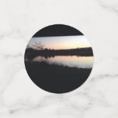 Confettis Lac Silver au coucher du soleil (Petit recto)