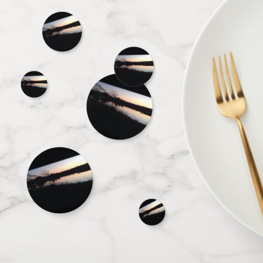 Confettis Lac Silver au coucher du soleil (Groupe)