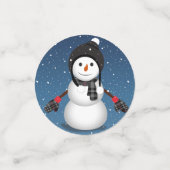 Confettis Laisser neiger (Petit recto)