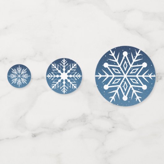 Confettis Laisser neiger (Devant)