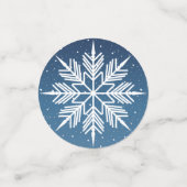 Confettis Laisser neiger (Petit recto)