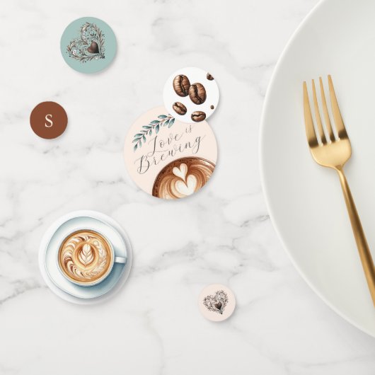 Confettis L'amour est dans l'air : Baby Shower pour les Mari (Groupe)