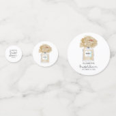 Confettis Lancement de Champagne et Fleurs Florales pour une (Devant)