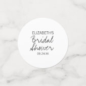 Confettis Lancement de Champagne et Fleurs Florales pour une (Petit recto)