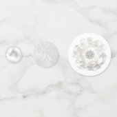 Confettis Lancement de mariage personnalisé Perles et Prosec (Devant)