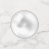 Confettis Lancement de mariage personnalisé Perles et Prosec (Petit recto)