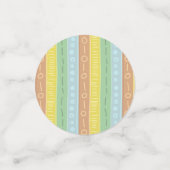 Confettis Le Baby shower Ark Boho de Noah (Petit recto)