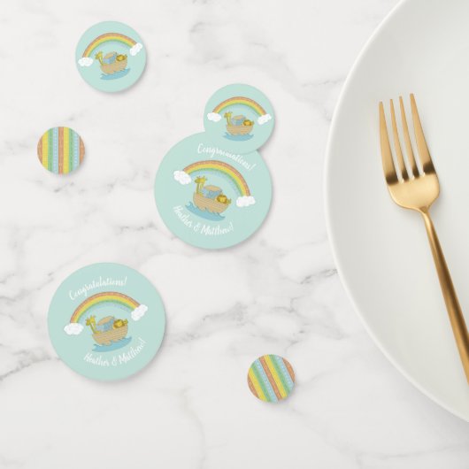 Confettis Le Baby shower Ark Boho de Noah (Groupe)