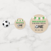 Confettis Le Big One | Football 1er anniversaire (Devant)