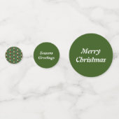 Confettis Le fantôme de Noël présente une drôle de coutume (Devant)