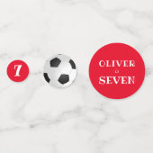 Confettis Le Jour du Soccer (Derrière)