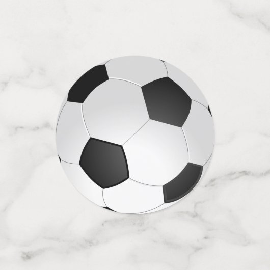 Confettis Le Jour du Soccer (Petit recto)