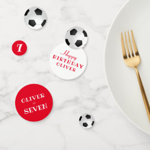 Confettis Le Jour du Soccer