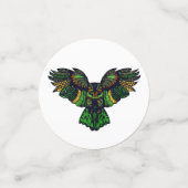 Confettis Le majestic Emerald Owl (Petit recto)