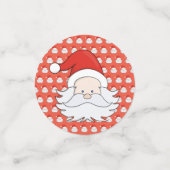 Confettis Le mignon Père Noël (Petit recto)