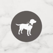 Confettis Le thème du chien du Labrador Baby shower Neutre s (Petit recto)