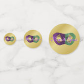 Confettis Les Couleurs de Mardi Gras (Derrière)