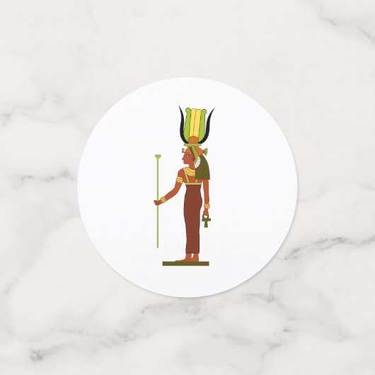 Confettis Les Déités De L'Égypte Ancienne (Petit recto)