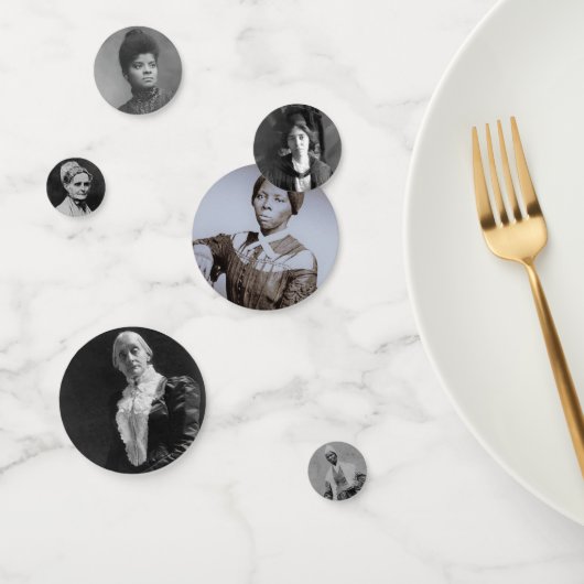 Confettis Les leaders de la table américaine du suffrage fém (Groupe)