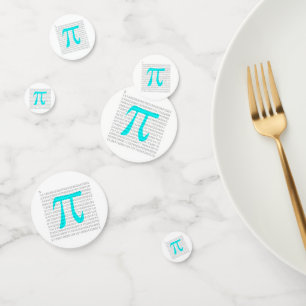 Confettis Les Numéros Pi Constants