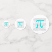 Confettis Les Numéros Pi Constants (Derrière)