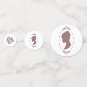 Confettis Lesbiennes Mariées Regency Rose Roses (Devant)