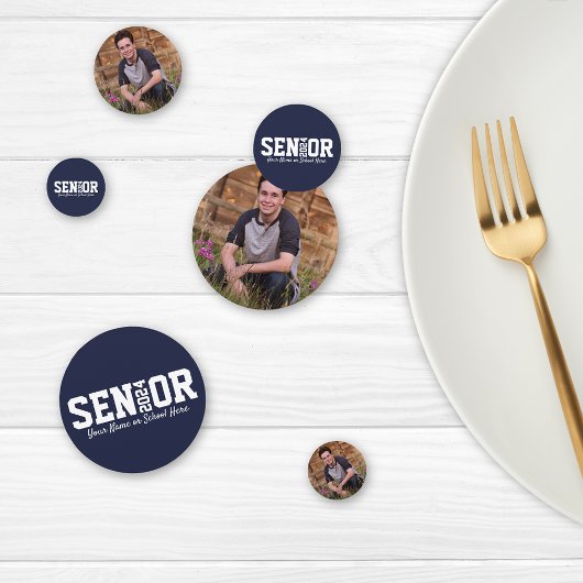 Confettis Lettre du bloc de diplôme supérieur chaque année P