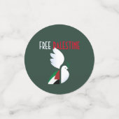 Confettis Libérer la Palestine (Petit recto)